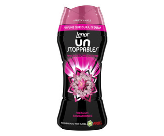 Perlas para lavadora perfumadas LENOR Unstoppables frescor sensaciones 210 gr.