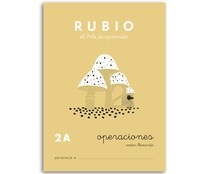 Cuadernillo de actividades Matemáticas, Operaciones 2 A, restar llevando, 6-7 años RUBIO.