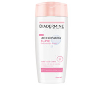 Leche limpiadora suave, sin silicona ni aceites minerales, para todo tipo de pieles DIADERMINE 200 ml.