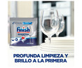 Detergente en pastillas para lavavajillas concentrado FINISH Quantum +50% gratis 18+9 cápsulas 506 gramos
