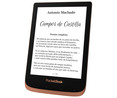 Libro electrónico 5,25 cm (6") POCKETBOOK Touch HD 3, color dorado.