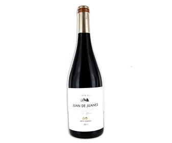 Vino tinto con denominación de origen Valencia JUAN DE JUANES botella de 75 cl. Vino tinto con denominación de origen Valencia JUAN DE JUANES botella de 75 cl.