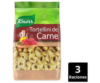 Pasta Tortellini rellenos carne KNORR 250 g. Pasta Tortellini rellenos carne KNORR 250 g.