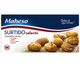 Panecillos surtidos 8 uds Panecillos surtidos 8 uds