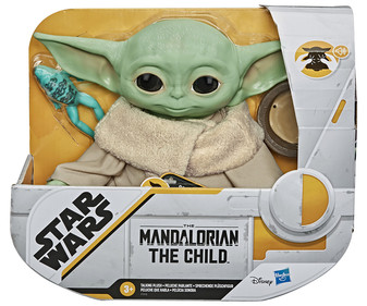 Peluche The Child interactivo con sonidos del personaje, Baby Yoda STAR WARS.