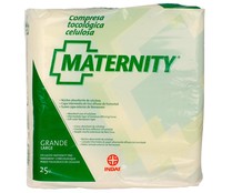 Compresas tocológicas de celulosa MATERNITY  20 uds