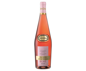 Vino rosado con denominación de origen Penedés ERMITA D'ESPIELLS botella de 75 cl. Vino rosado con denominación de origen Penedés ERMITA D'ESPIELLS botella de 75 cl.