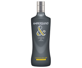 Ginebra española tipo London dry con cítricos del Sur AMPERSAND botella 70 cl.