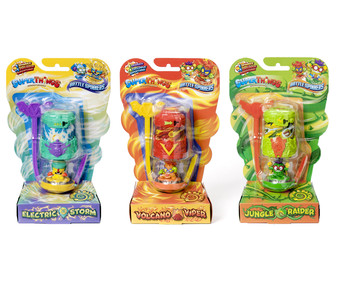 Figura y Battle Spinner SUPERTHINGS. Figura y Battle Spinner SUPERTHINGS.
