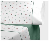 Juego de sábanas infantiles de coralina cama 105cm,
