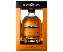 Whisky single malt de 12 años, destilado, madurado y embotellado en Escocia THE GLENROTHES botella de 70 cl.