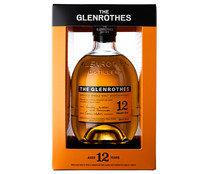 Whisky single malt de 12 años, destilado, madurado y embotellado en Escocia THE GLENROTHES botella de 70 cl.