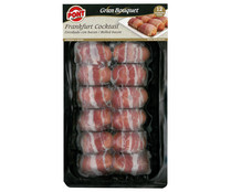 Mini salchichas tipo Frankfurt envueltas en bacon PONT Gran bouquet 12 uds. 