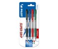 4 bolígrafos retráctiles, grip suave, punta media, grosor 1mm, varios colores PILOT Super grip.