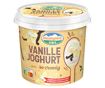 Yogur cremoso con sabor a vainilla WEIDEGLUCK 1 kg.