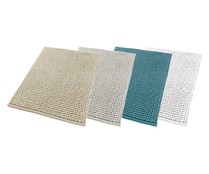 Alfombra de baño de chenilla, densidad 900g/m², 40x60 cm, ACTUEL. Modelos surtidos, 1 unidad.