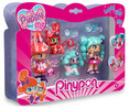 Pack doble con 2 figuras, 2 cachorros y accesorios, PINYPON MY PUPPY AND ME.