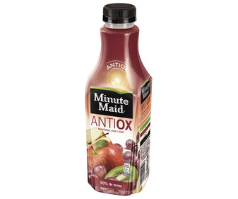 Néctar de manzana, uva y kiwi botella de 1 litro Néctar de manzana, uva y kiwi botella de 1 litro