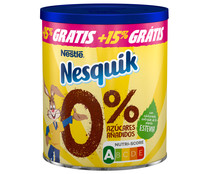 Cacao soluble 0 % azucares añadidos NESQUIK 345 g.