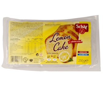 Bizcocho de limón sin gluten 250 g. Bizcocho de limón sin gluten 250 g.