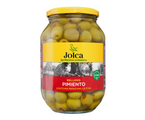 Aceituna verde rellena de pimiento JOLCA 500 g.