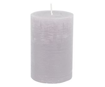 Vela rústica cilíndrica no perfumada, 12 cm, ACTUEL. Vela rústica cilíndrica no perfumada, 12 cm, ACTUEL.
