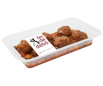 Albondigas con salsa jardinera, listas para calentar y comer BO DE DEBÓ 550 g.