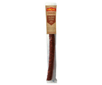 Chorizo de calidad extra, embuchado en tripa natural de cerdo ARAGAL 140 g.