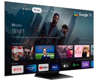 Televisión 165,1 cm (65") MINI LED TCL 65C805 4K, HDR10, GOOGLE TV, WIFI, BLUETOOTH, TDT T2, USB reproductor, 4HDMI, 144HZ.