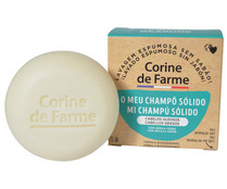 Champú sólido con arcilla verde, para cabellos grasos CORINE DE FARME 75 g.