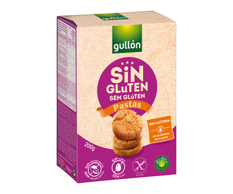 Galletas sin gluten, elaborada especialmente para celíacos. GULLON PASTAS 200 g. Galletas sin gluten, elaborada especialmente para celíacos. GULLON PASTAS 200 g.