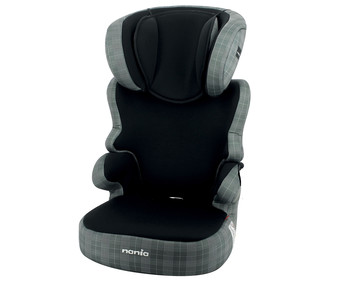 Silla de auto para grupos 2/3, color negro/gris, NANIA Befix Luxe. Silla de auto para grupos 2/3, color negro/gris, NANIA Befix Luxe.