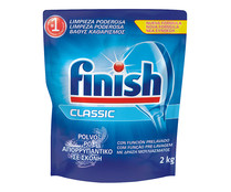Detergente  en polvo para lavavajillas FINISH CLASSIC 2 kilogr,