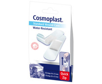 Apositos resitentes al agua de dos tamaños diferentes COSMOPLAST Water resistant 20 uds.