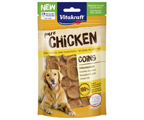 Snacks naturales para perros monedas de pollo VITAKRAFT 80 gr.