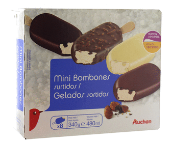 Helado de vainilla 400 mililitros pack de 8 unidades Helado de vainilla 400 mililitros pack de 8 unidades