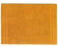 Alfombra de baño 100% algodón color amarillo ocre, densidad de 1000g/m², 50x70 cm. ACTUEL.