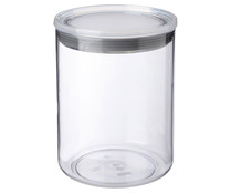 Bote de cocina transparente con tapa de cierre hermético, libre de BPA, 1,5 litros de capacidad, TATAY.
