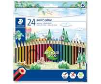 24 lápices para colorear, de varios colores STAEDTLER.