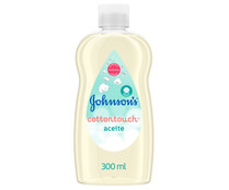 Aceite corporal hidratante a base de algodón puro JOHNSON´S Cottontouch 300 ml.