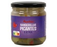 Banderillas picantes extra PRODUCTO ALCAMPO frasco de 160 g.
