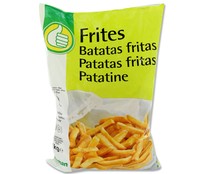 Patatas prefritas y ultracongeladas PRODUCTO ECONÓMICO ALCAMPO 1 kg.