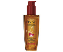 Tratamiento hidrantante, nutritivo y protector para cabellos teñidos secos ELVIVE Aceite extraordinario 100 ml.