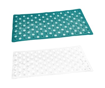 Alfombra antideslizante para baño, 49x32 cm, colores surtidos, ACTUEL. Alfombra antideslizante para baño, 49x32 cm, colores surtidos, ACTUEL.