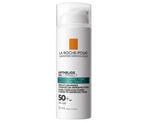 Crema solar protectora anti imperfecciones y brillos, FPS 50+ (muy alto) LA ROCHE POSAY Anthelios oil correct 50 ml.