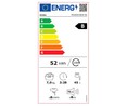 Lavadora MIDEA MF200W70B capacidad de carga: 7KG, Clasificación energética: B, 1400RPM, H: 85cm, A: 59,5cm F: 49,5cm.