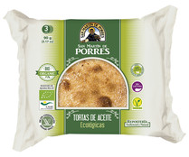 Tortas de aceite ecológicas SAN MARTIN DE PORRES 3 uds x 90 g. Tortas de aceite ecológicas SAN MARTIN DE PORRES 3 uds x 90 g.