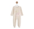 Pijama pelele de terciopelo para bebé IN EXTENSO, talla 92.