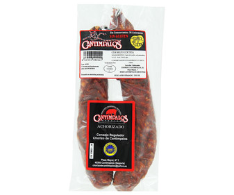 Chorizo de categoria extra con IPG Cantimpalos CANTIMPALOS 350 g. Chorizo de categoria extra con IPG Cantimpalos CANTIMPALOS 350 g.