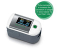 Medidor de oxígeno en sangre MEDISANA PM100, saturación de oxigeno y pulso, pantalla OLED, apagado automático.